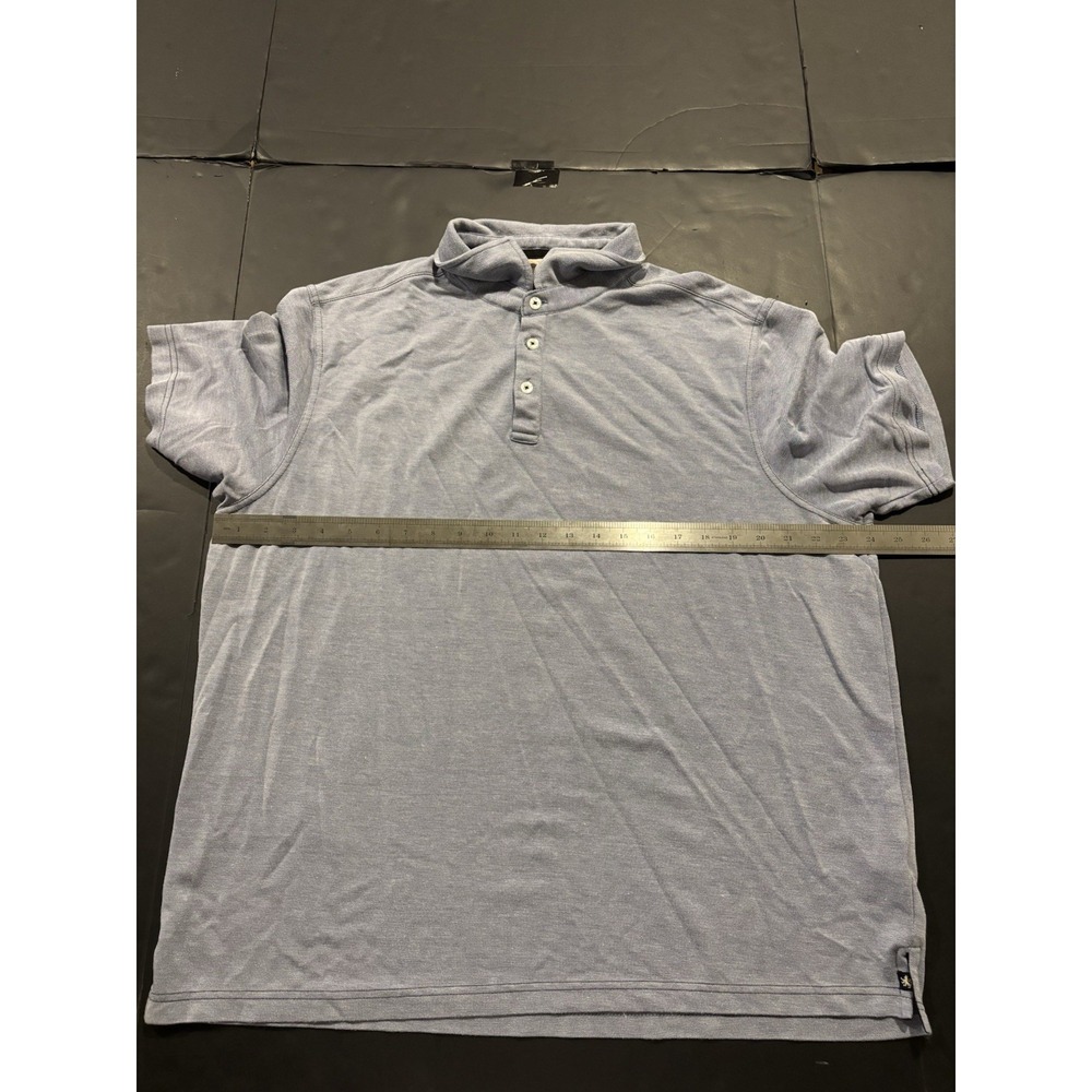 Nat Nast Luxury Originals Men's Blue Short Sleeve Polo Shirt XL - Picture 7 of 11